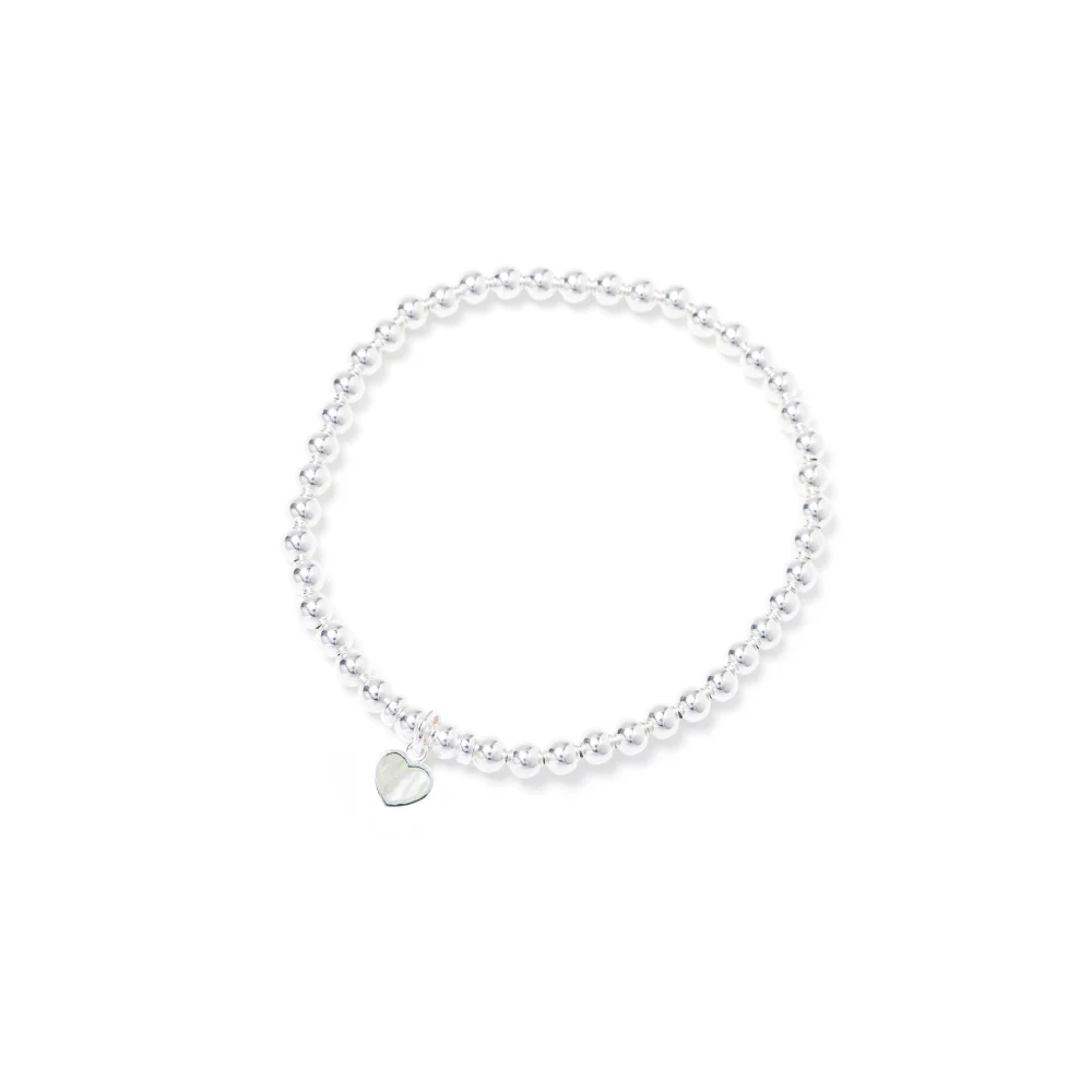 Bracelet Be Gifted 4mm Argent 925 Breloque Coeur beblue