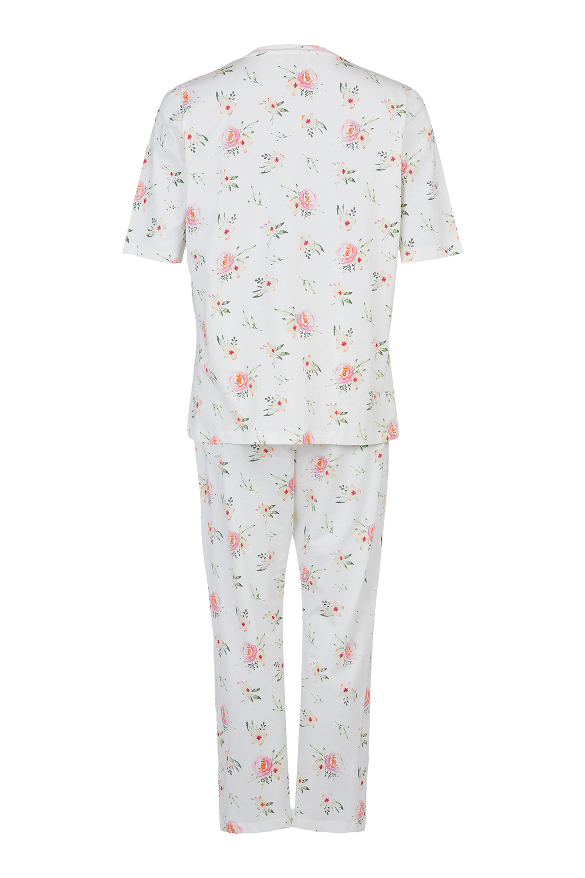 Pyjama 2pcs Capri/T-shirt Imprimé Floral Sunday 6088 