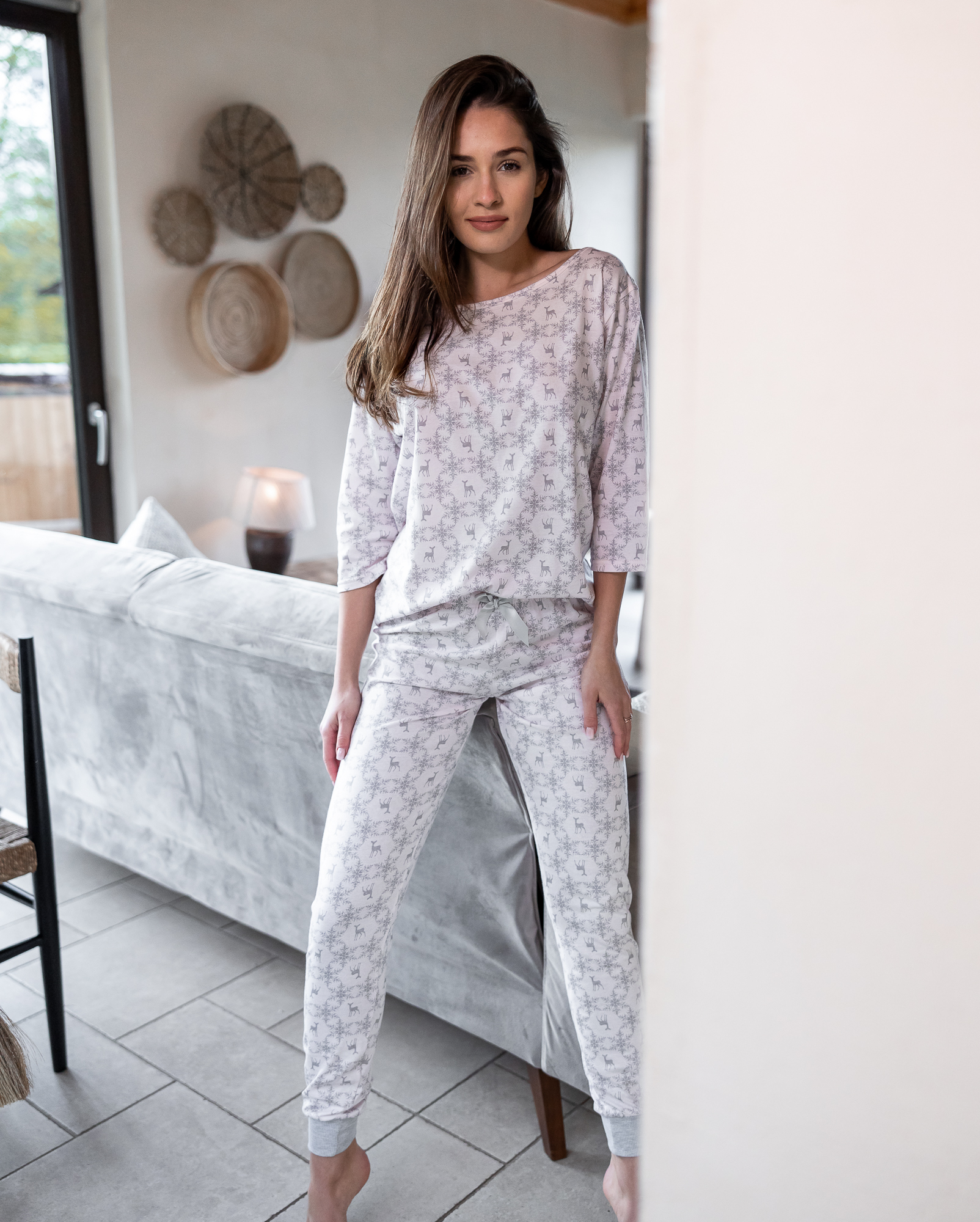 Pyjama 2 pcs Chandail et Pantalon Motif Sensis Alive 