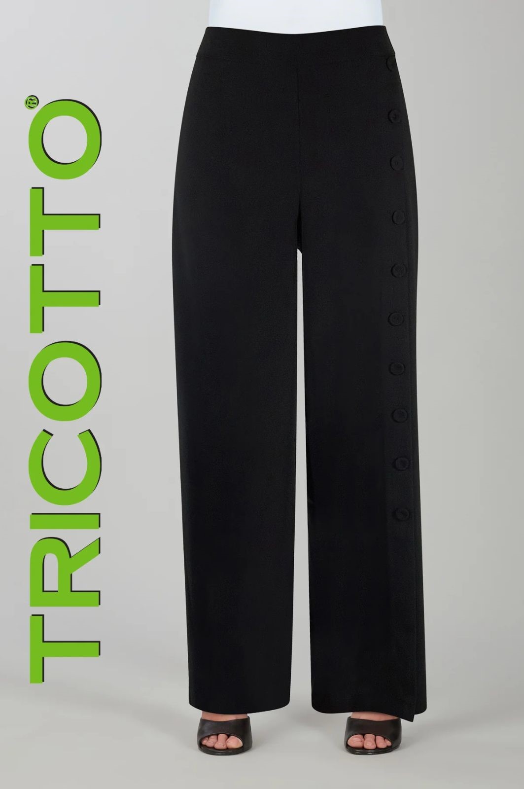 Pantalon Palazzo Tricotto C-526