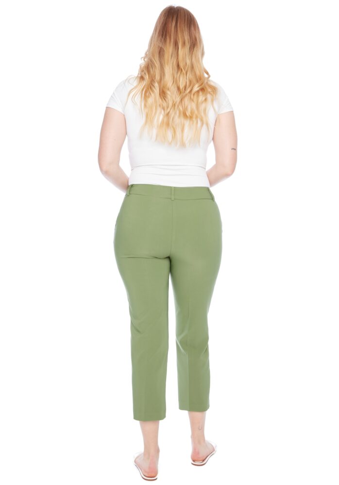 Pantalon à Jambes Droites et Cheville Chloe Amalfi Unie ILTM 256032